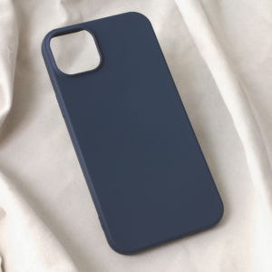 Torbica Teracell Soft Velvet za iPhone 15 Plus 6.7 tamno plava 18