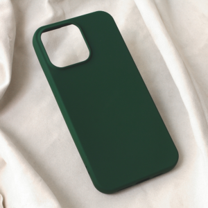 Torbica Teracell Soft Velvet za iPhone 15 Pro Max 6.7 tamno zelena 18