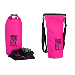 Vodootporna suva torba EL 30L pink 18