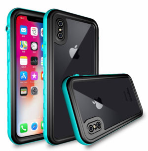 Vodootporna torbica A new za iPhone X svetlo plava 18