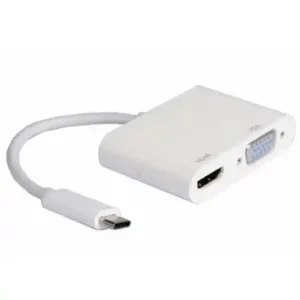 Adapter konverter Tip C – HDMI+VGA Linkom 18