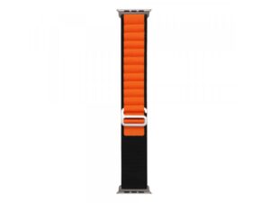 MOYE Smart Watch Alpine Loop Strap 44/45/49mm Black With Orange