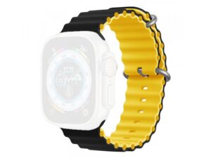 MOYE Smart Watch Ocean Strap 44/45/49mm Black/Yellow
