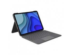 LOGITECH Folio Touch Backlit keyboard case with trackpad for iPad Air(R) (4th & 5th generation) – Oxford Grey – US 18