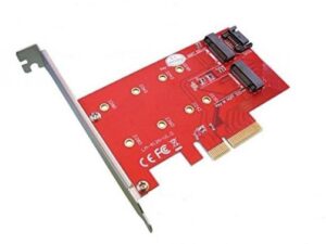 OSTALI Kontroler NEWMB Dual M.2 SSD na PCIE, N-PEM22 18