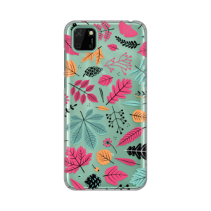 Torbica Silikonska Print Skin za Huawei Y5p/Honor 9S Colorful Leaves 18