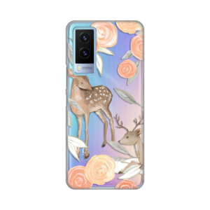 Torbica Silikonska Print Skin za Vivo Y71T Flower Deer 18