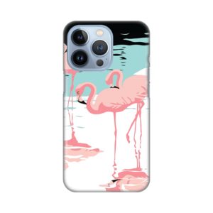 Torbica Silikonska Print za iPhone 13 Pro 6.1 Pink Flamingos 18