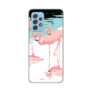 Torbica Silikonska Print za Samsung A525F/A526B/A528B Galaxy A52 4G/A52 5G/A52s 5G Pink Flamingos 18