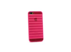 Torbica silikonska Rib za iPhone 5 pink 18