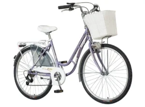 Bicikla Visitor Machiato Fashion Fam2629f/ljubičasto bela/ram 18/Točak 26.3/kočnice V brake 18