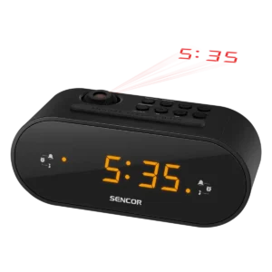 FM radio alarm sa projektorom vremena SENCOR SRC 3100 B crni 18
