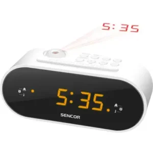 FM radio alarm sa projektorom vremena SENCOR SRC 3100 W beli 18