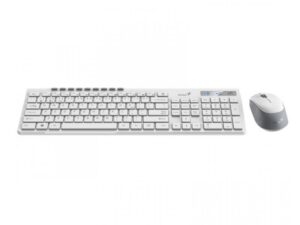GENIUS SlimStar 8230 Wireless USB US bela tastatura+ miš 18