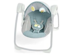 Ingenuity Ljuljaška za bebe Sun Valley Canopy Portable Swing – Teal SKU16905 18