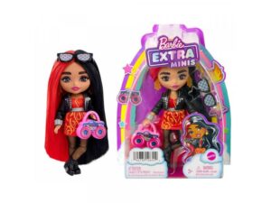 BARBIE Extra Minis sa crveno-crnom kosom 18