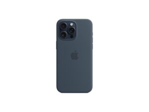 APPLE IPhone 15 Pro Max Silicone Case w MagSafe – Storm Blue ( mt1p3zm/a )