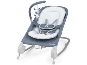 Ingenuity Ležaljka za bebe Happy Bell Massage Bouncer Chambray SKU16854 18