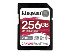 KINGSTON Memorijska kartica SDR2V6/256GB 256GB SDXC UHS-II 280R/150W U3 V60 18
