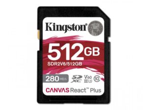 KINGSTON Memorijska kartica SDR2V6/512GB 512GB SDXC UHS-II 280R/150W U3 V60 18