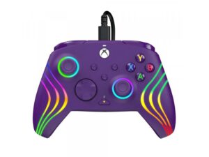 PDP XBOX Wired Controller Afterglow Wave Purple 18