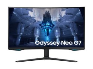 SAMSUNG Odyssey LS32BG750NPXEN 4K UHD 165Hz USB AMD FreeSync Curved 18