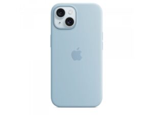 APPLE IPhone 15 Silicone Case with MagSafe – Light Blue ( mwnd3zm/a ) 18