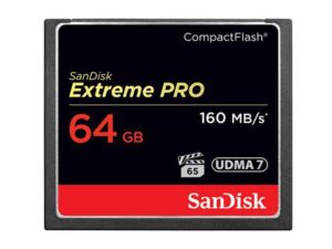 SANDISK Extreme PRO COMPACT FLASH CARD 64GB SDCFXPS-064G-X46 18
