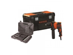 BLACK&DECKER BEH710KA80 električna udarna bušilica 710W + kofer + pribor 18