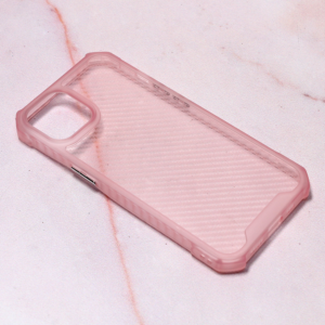 Torbica Carbon Crystal za iPhone 14 6.1 pink 18