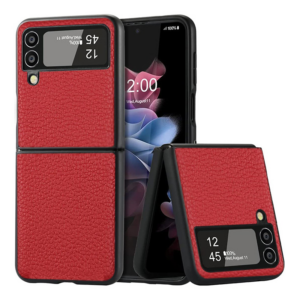 Torbica Elegant Leather za Samsung F721B Galaxy Z Flip 4 5G crvena 18