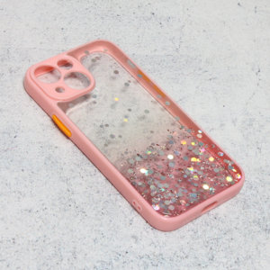 Torbica Frame Glitter za iPhone 13 Mini 5.4 roze 18