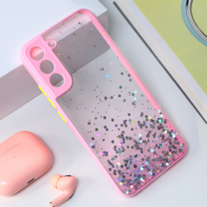 Torbica Frame Glitter za Samsung S906B Galaxy S22 Plus 5G roze 18