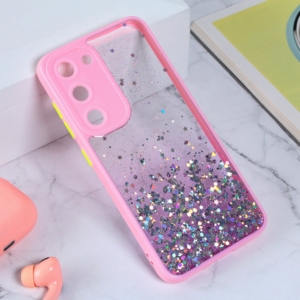 Torbica Frame Glitter za Samsung S911B Galaxy S23 roze 18