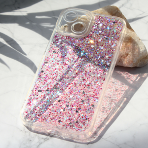 Torbica Glitter za iPhone 14 6.1 ljubicasta 18