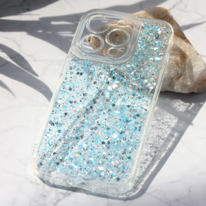 Torbica Glitter za iPhone 15 Pro 6.1 plava 18