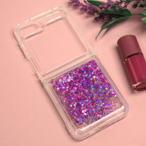 Torbica Glitter za Samsung F731B Galaxy Z Flip 5 5G ljubicasta 18