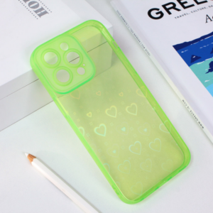 Torbica Heart Color IMD za iPhone 14 Pro Max 6.7 svetlo zelena 18