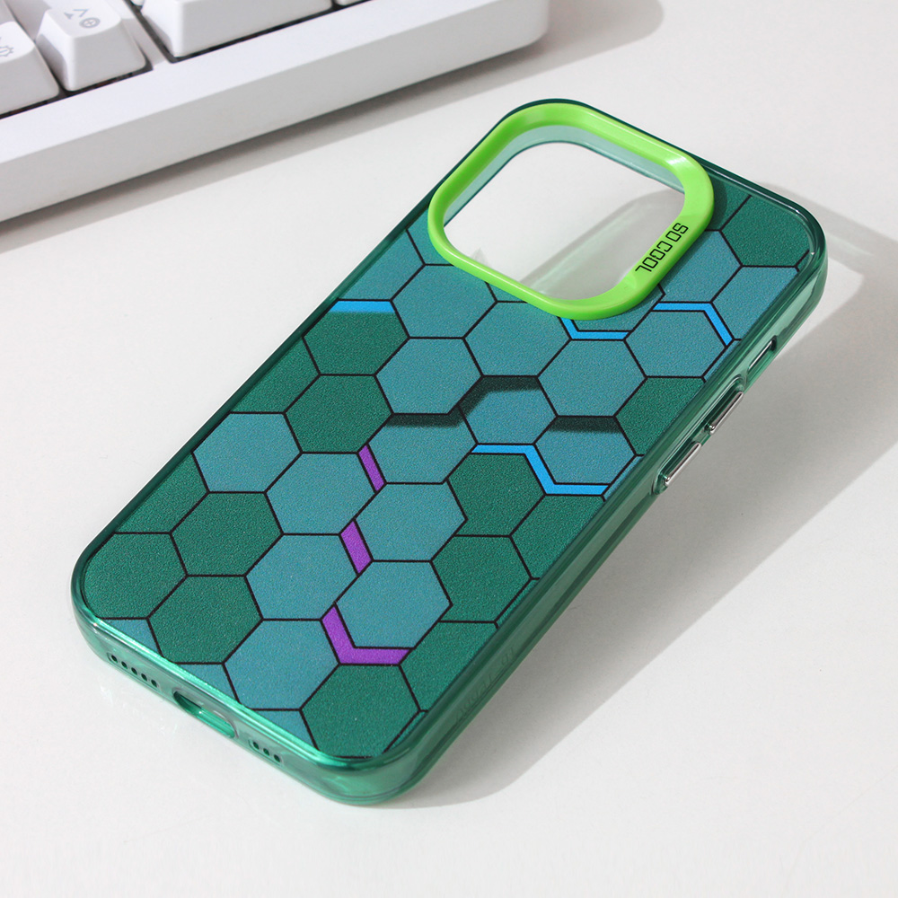 Torbica Honeycomb Color za iPhone 15 Pro 6.1 type 4