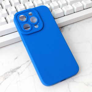 Torbica Silikon Pro Camera za iPhone 15 Pro 6.1 tamno plava 18
