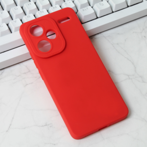 Torbica Silikon Pro Camera za Xiaomi Redmi Note 13 Pro Plus (EU) crvena 18