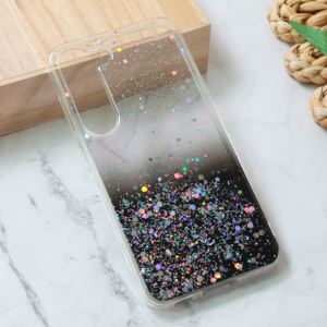 Torbica Silikonska Glitter za Samsung S911B Galaxy S23 crna 18