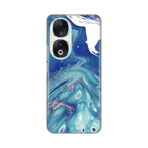 Torbica Silikonska Print za Honor 90 Blue Marble 18