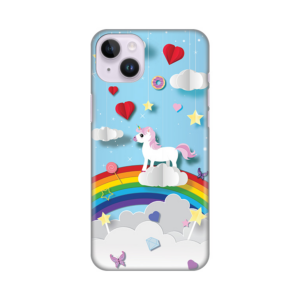 Torbica Silikonska Print za iPhone 14 Plus 6.7 Unicorn