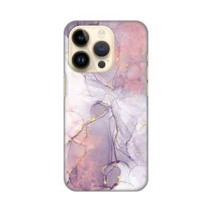 Torbica Silikonska Print za iPhone 14 Pro 6.1 Pink Marble 18