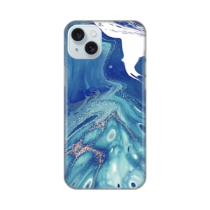 Torbica Silikonska Print za iPhone 15 Plus 6.7 Blue Marble 18