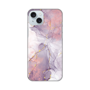 Torbica Silikonska Print za iPhone 15 Plus 6.7 Pink Marble 18