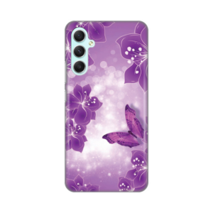 Torbica Silikonska Print za Samsung A346B Galaxy A34 5G Butterfly And Flowers 18