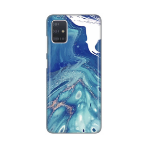 Torbica Silikonska Print za Samsung A515F Galaxy A51 Blue Marble 18