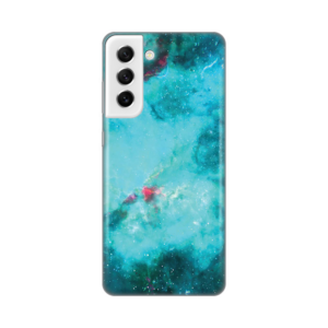 Torbica Silikonska Print za Samsung G990 Galaxy S21 FE Marble Sky 18